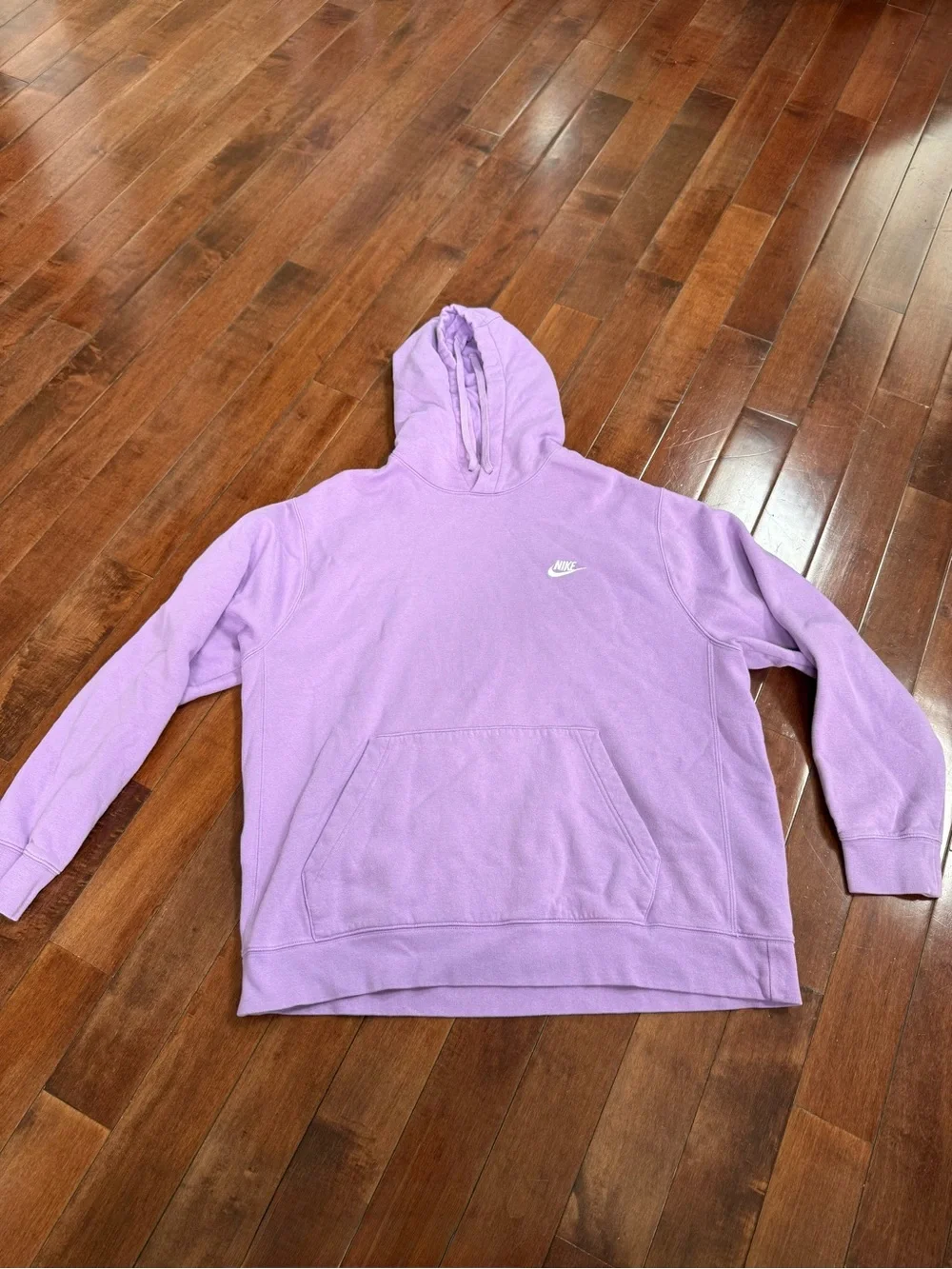 Nike Women's Lavender Hoodie with White Swoosh, size XL - Picture 8 of 12